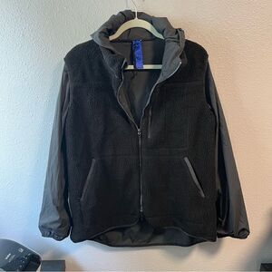 Kit & Ace Reversible Sherpa Jacket